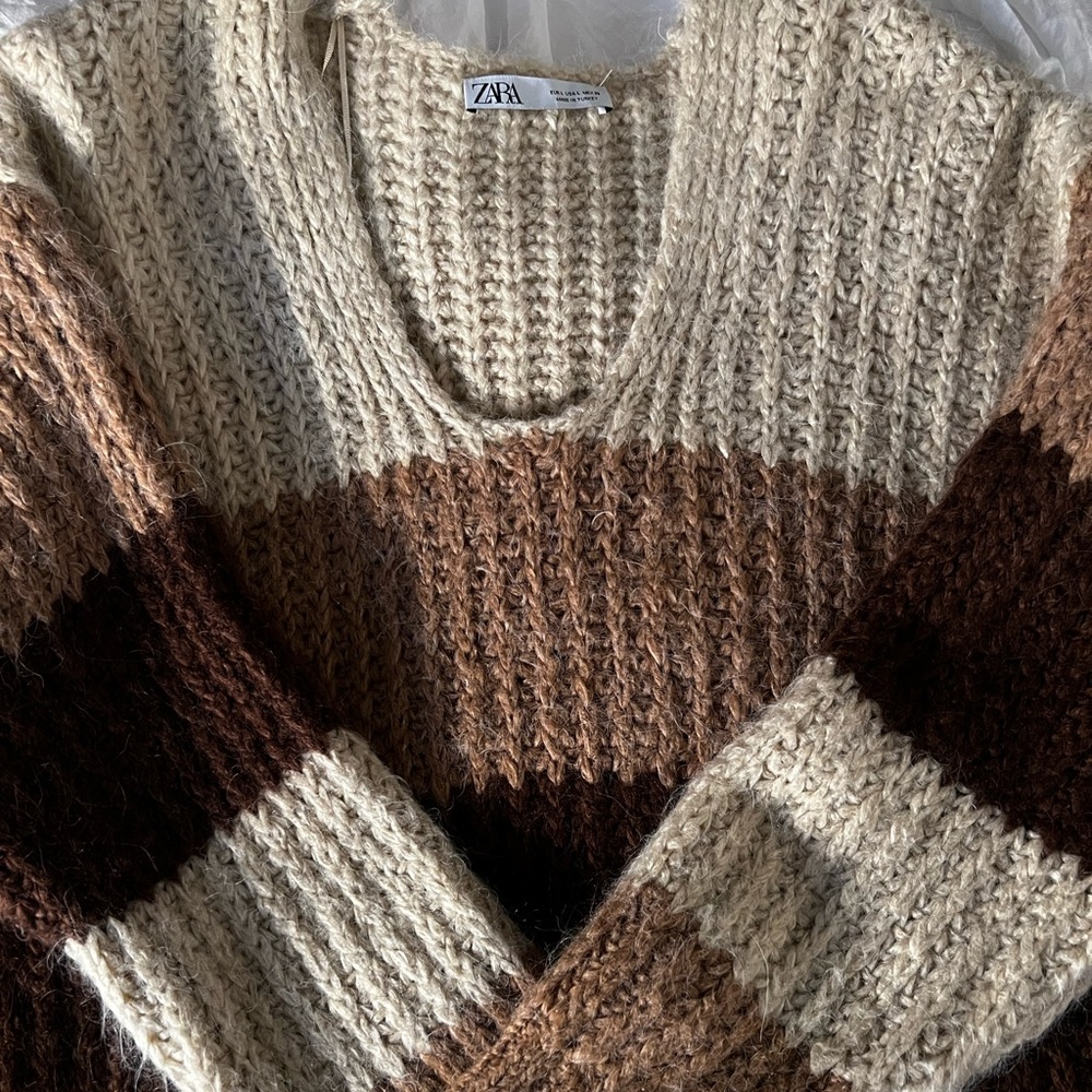 Oversized chunky sweater